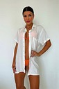 CAMISA BIANCA OFF-WHITE CAMISA BIANCA OFF-WHITE