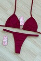 CONJUNTO: TOP SIMPLE E CALCINHA SASHA MARSALA