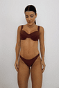 TOP EMMA MARROM TOP EMMA MARROM