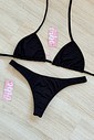 CONJUNTO: TOP SIMPLE E CALCINHA DUDA BLACK