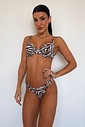 TOP GABI ZEBRA MARROM