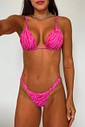 TOP SIMPLE ZEBRA PINK TOP SIMPLE ZEBRA PINK