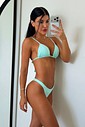 CONJUNTO: TOP SIMPLE E CALCINHA DUDA XADREZ MENTA CONJUNTO: TOP SIMPLE E CALCINHA DUDA XADREZ MENTA