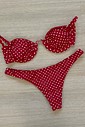 CONJUNTO: TOP WAVE E CALCINHA DUDA POÁ CHERRY CONJUNTO: TOP WAVE E CALCINHA DUDA POÁ CHERRY