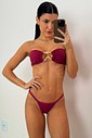 Conjunto: Top Jade e Calcinha Sasha Marsala Conjunto: Top Jade e Calcinha Sasha Marsala