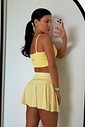 CONJUNTO: TOP FIT MEL E SHORT SAIA ACTIVE BUTTER