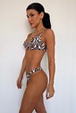 Conjunto: TOP GABI E CALCINHA DUDA ZEBRA MARROM Conjunto: TOP GABI E CALCINHA DUDA ZEBRA MARROM