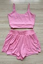CONJUNTO: TOP E SHORTS FIT CANDY