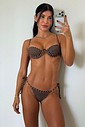 CONJUNTO: TOP WAVE E CALCINHA RIPPLE POÁ AMALFI