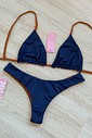 CONJUNTO: TOP LOLA E ASA DELTA NAVY+TERRA