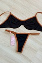 CONJUNTO: TOP GABI E CALCINHA SUZY BLACK+TERRA