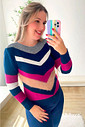 Blusa no Tricot Feminino Mybez