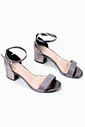Sandália Mybez Fiorella com Salto Bloco Elegante