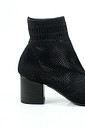 Bota Mybez Knit com Salto de 6cm