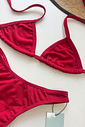 Biquíni Asa Delta Cortininha Vermelho Biquíni Asa Delta Cortininha Vermelho