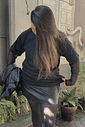 Camiseta oversized preta Camiseta oversized preta