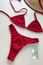 Biquíni Asa Delta Cortininha Vermelho Biquíni Asa Delta Cortininha Vermelho