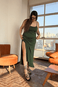 Vestido verde Mavi