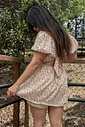 Macaquinho dress estampa off floral Macaquinho dress estampa off floral