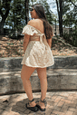 Macaquinho dress estampa off floral Macaquinho dress estampa off floral