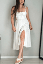 Vestido Midi Cecilia Branco Vestido Midi Cecilia Branco