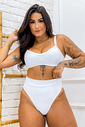 Biquíni Hot pants Branco