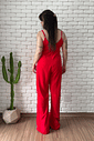 Macacão Jully Vermelho - Alongado Macacão Jully Vermelho - Alongado