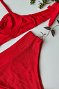 Biquíni Hot pants Vermelho