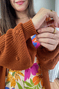 Cardigan em tricô caramelo Cardigan em tricô caramelo