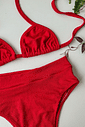 Biquíni Hot pants Cortininha Vermelho Biquíni Hot pants Cortininha Vermelho