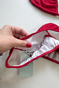 Biquíni Asa Delta Cortininha Vermelho Biquíni Asa Delta Cortininha Vermelho