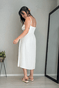 Vestido Midi Cecilia Branco Vestido Midi Cecilia Branco