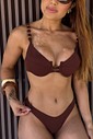Biquini aro Sofie Couro com asa delta