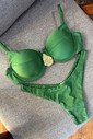 Conjunto com metal organico com asa delta (Verde)