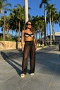 Calça tule Preta