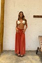 Saia Longa Terra Cota