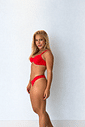 Conjunto Zara Vermelho Chic Red Conjunto Zara Vermelho Chic Red