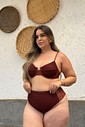 Conjunto Scarllet - Renda Café Conjunto Scarllet - Renda Café