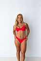 Conjunto Zara Vermelho Chic Red Conjunto Zara Vermelho Chic Red
