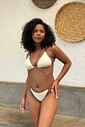 Conjunto Angélica - Off White com Marrom Conjunto Angélica - Off White com Marrom
