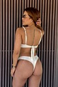 Biquini aro Sofie com asa delta - Off White Biquini aro Sofie com asa delta - Off White