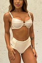 Top Sofie com Hot Pants Tiras Montana - Off White