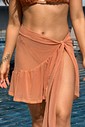 Saia Tule Caramelo