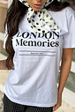 Camiseta T-shirt feminina London