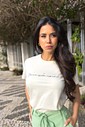 Camiseta T-shirt feminina Melina