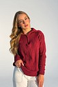Blusa Tricot Veronica com zíper na gola