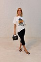 T-shirt Los Angeles Cor Off White T-shirt Los Angeles Cor Off White