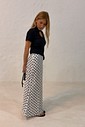 Blusa Isabela Decote em gota cor preto Blusa Isabela Decote em gota cor preto