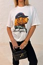 T-shirt Los Angeles Cor Off White T-shirt Los Angeles Cor Off White