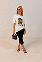 T-shirt Los Angeles Cor Off White T-shirt Los Angeles Cor Off White